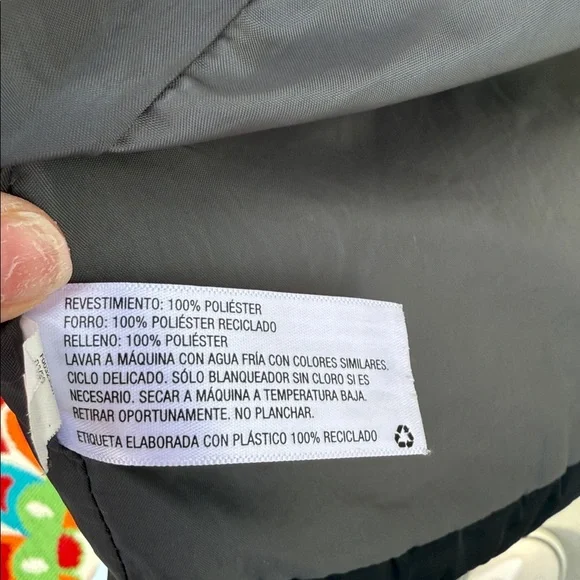 A New Day Women's Black Puffer Jacket mid length size M. Black. Water resistant - Picture 3 of 6